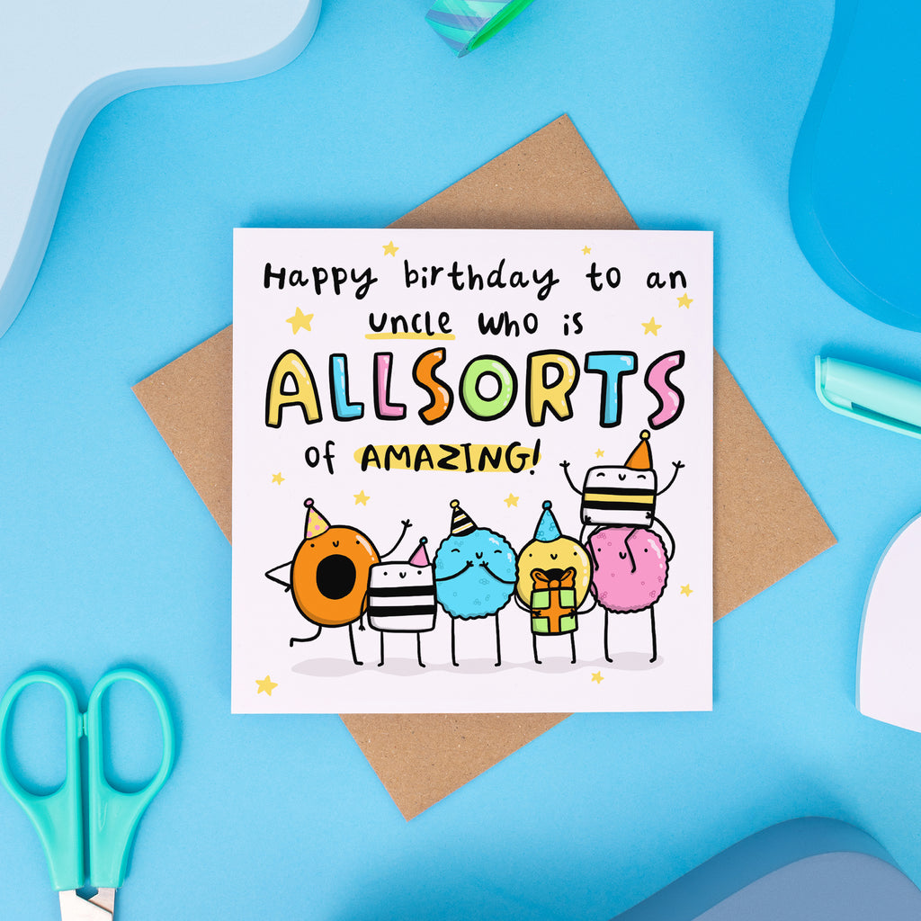 All Sorts Of Amazing Uncle Birthday Card