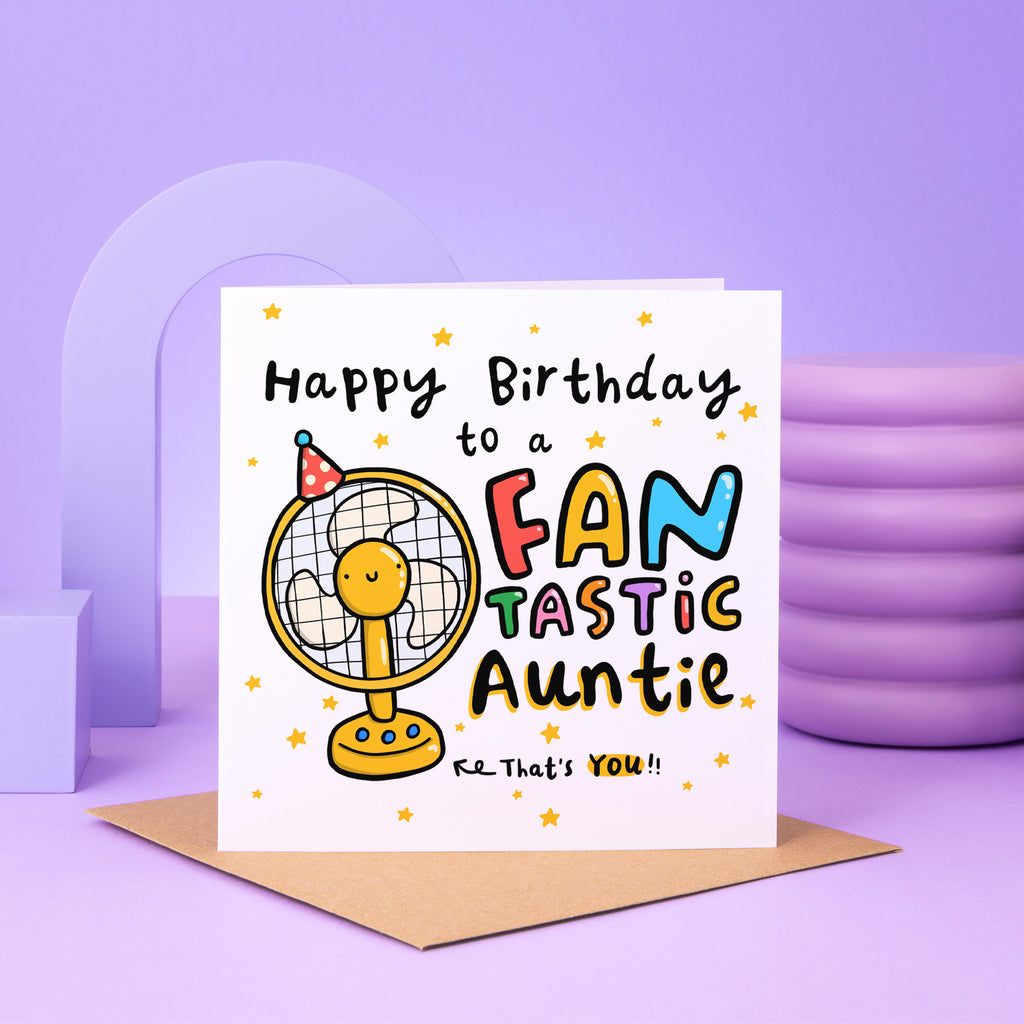 Fantastic Auntie Birthday Card