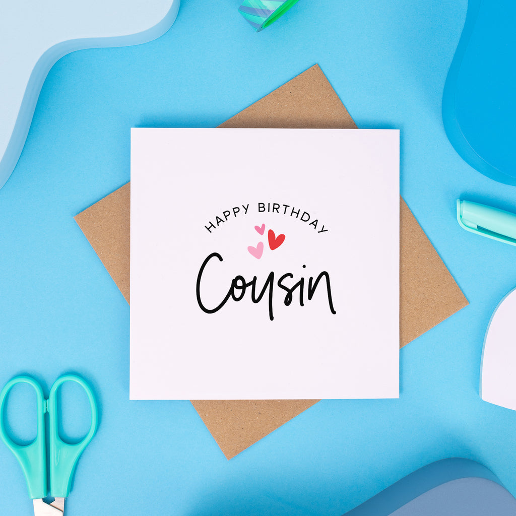 Happy Birthday Cousin Card