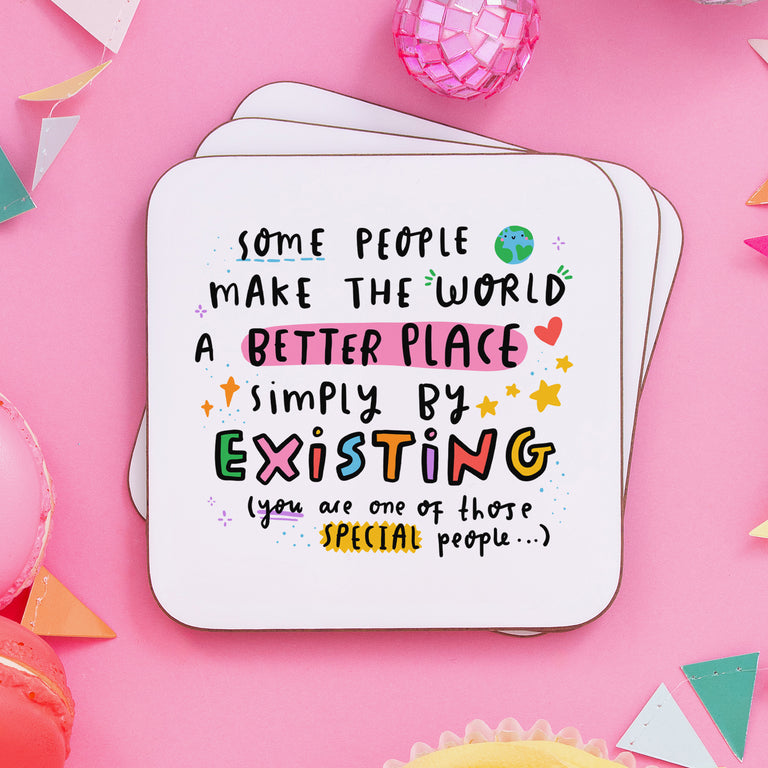 Make The World A Better Place Coaster