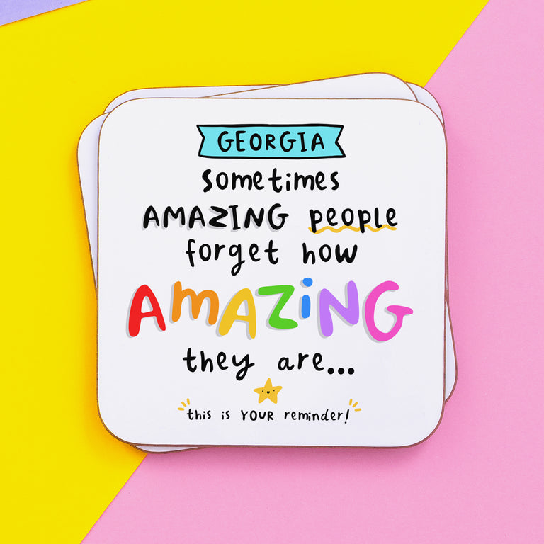 This Is Your Reminder Personalised Name Coaster