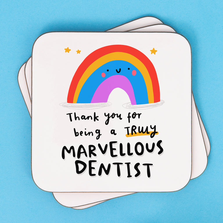 Truly Marvellous Dentist Coaster