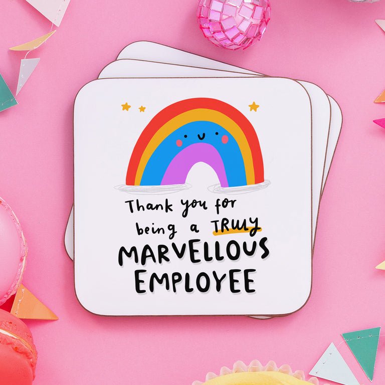Truly Marvellous Employee Coaster