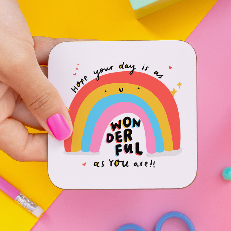 Wonderful As You Are Coaster