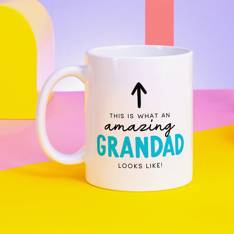Amazing Grandad Personalised Mug