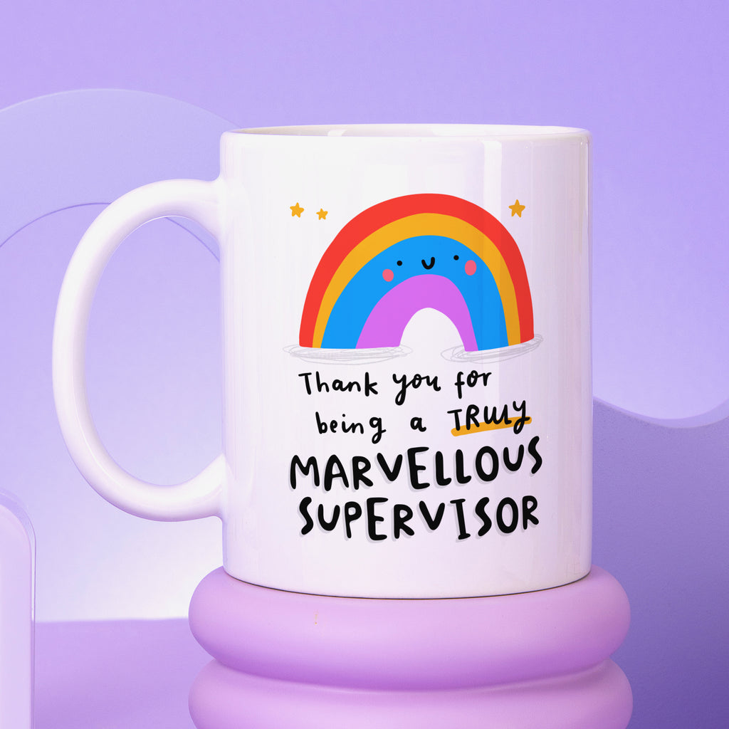 Truly Marvellous Supervisor Personalised Mug