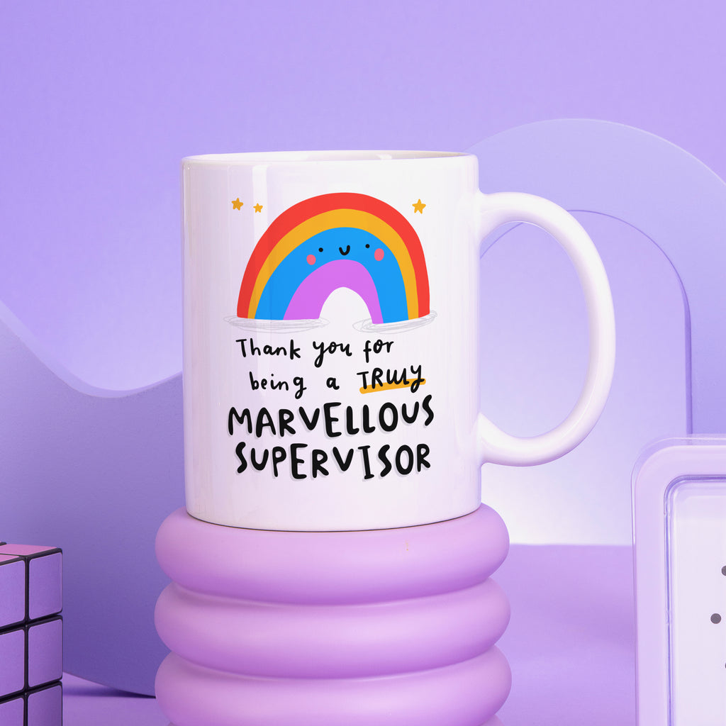 Truly Marvellous Supervisor Personalised Mug