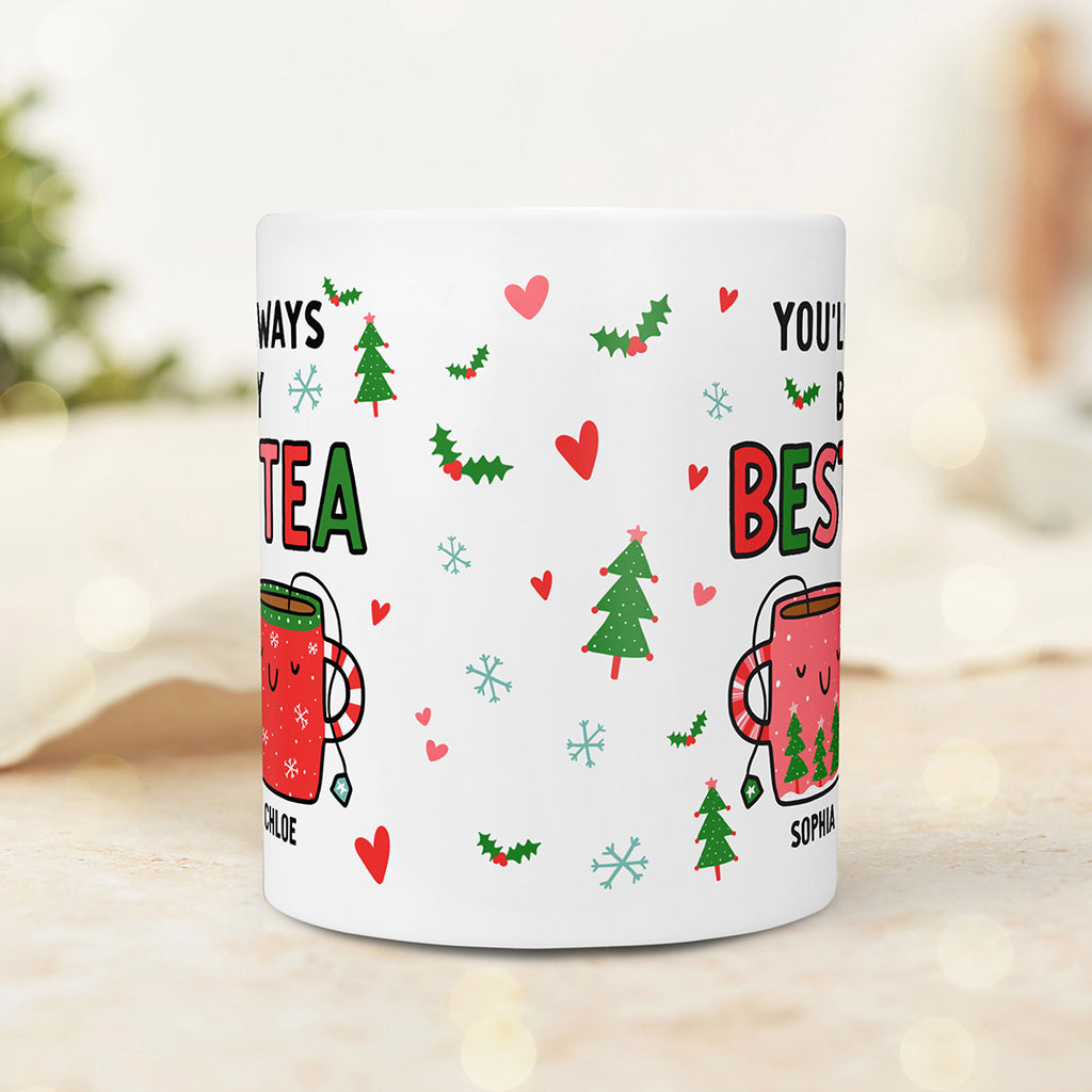 Personalised Christmas Mug - My Best-Tea