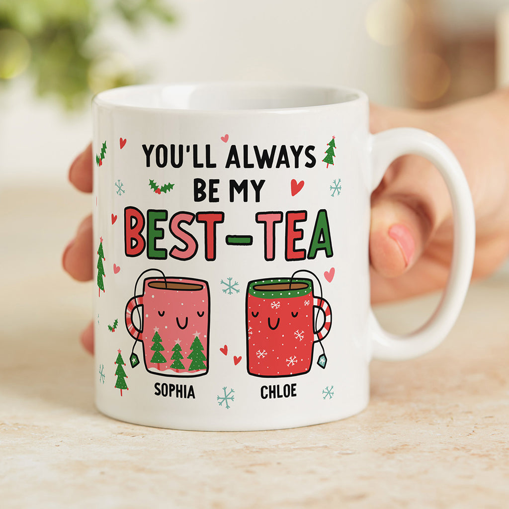 Personalised Christmas Mug - My Best-Tea