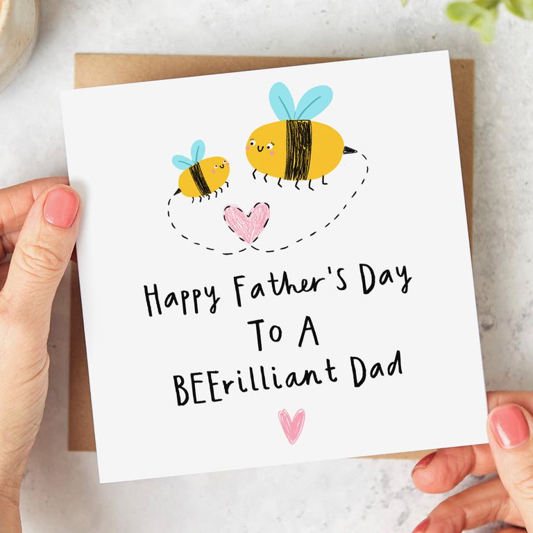 Beerilliant Dad Father's Day Card