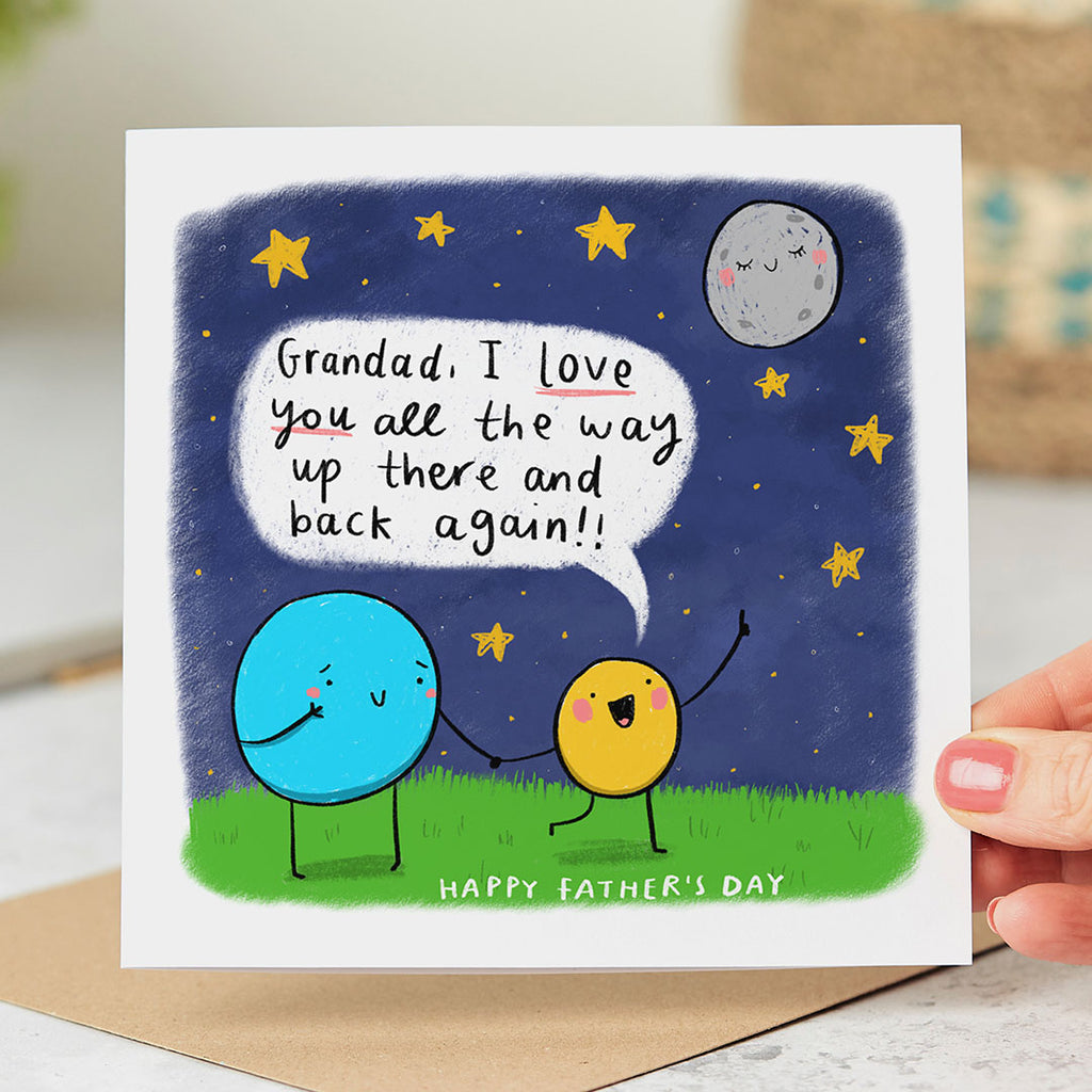 Grandad I Love You Father's Day Card