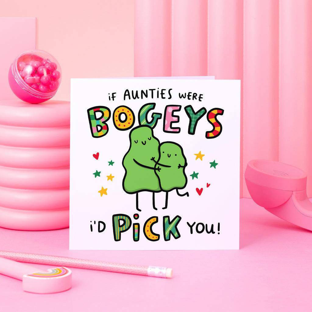 Auntie Bogey Birthday Card