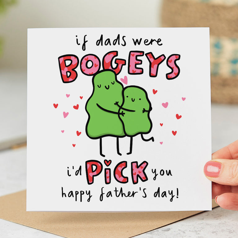 If Dads Were Bogeys Father's Day Card
