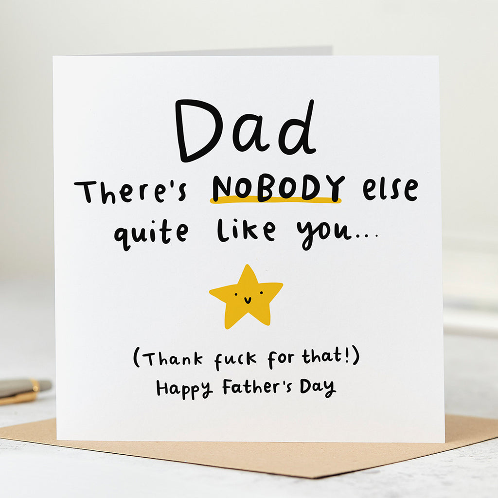 Nobody Like You Father's Day Card