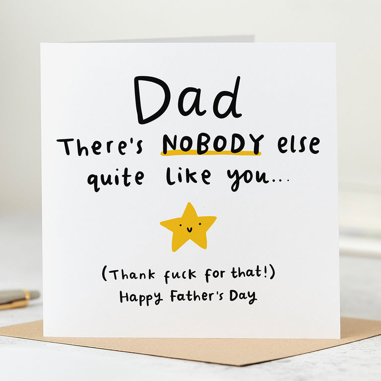 Nobody Like You Father's Day Card