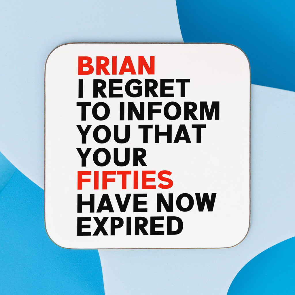 Personalised 60th Birthday Mug - Fifties Expired