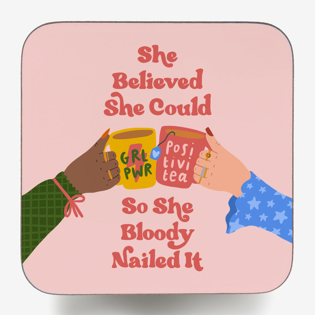 She Believed She Could Coaster