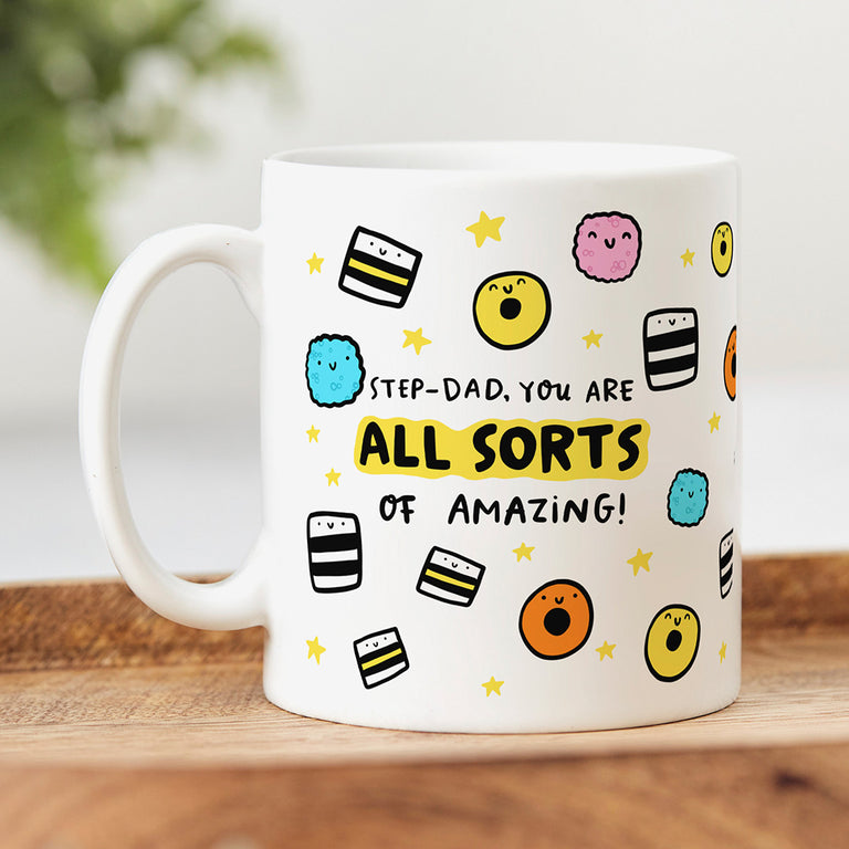 Step Dad All Sorts of Amazing Mug