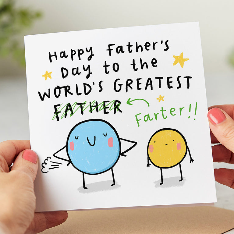 Greatest Farter Father's Day Card