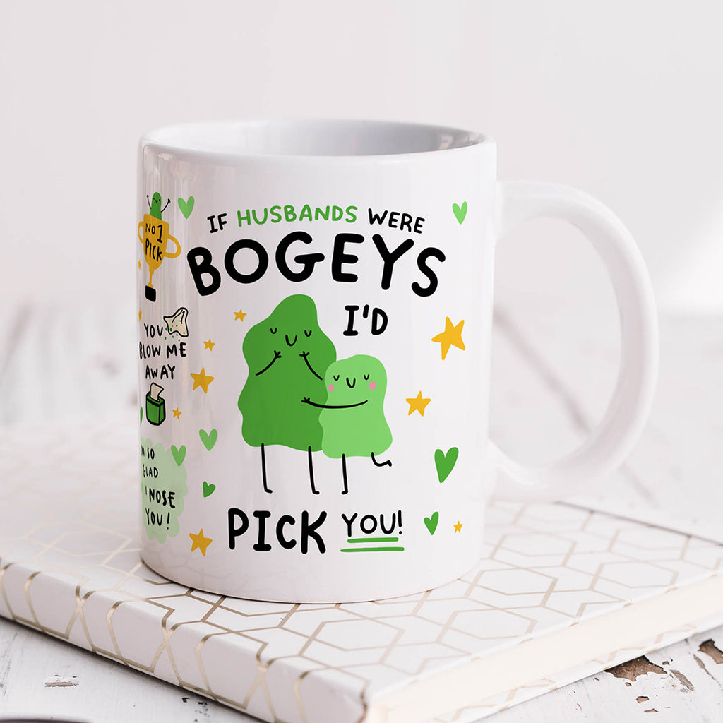 Husband Bogeys Mug