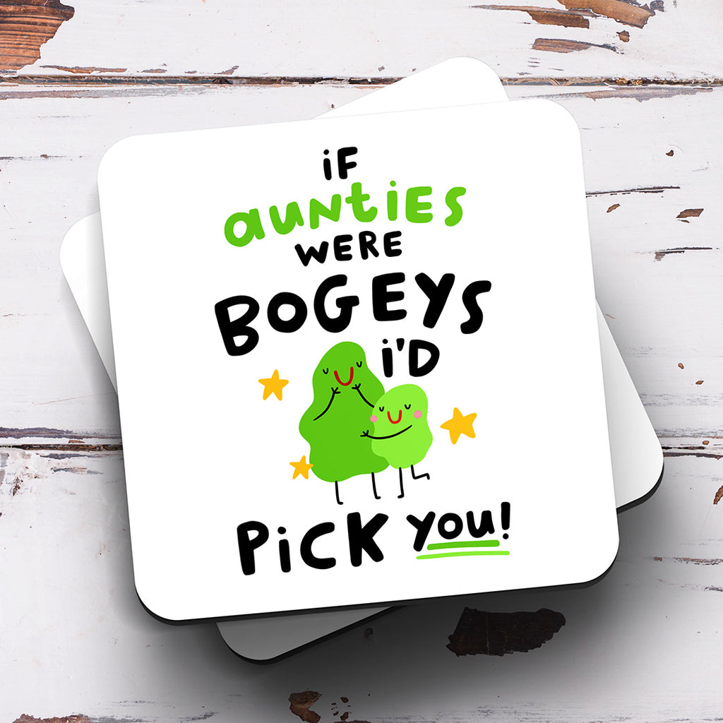 Personalised Mug - If Aunties Were Bogeys