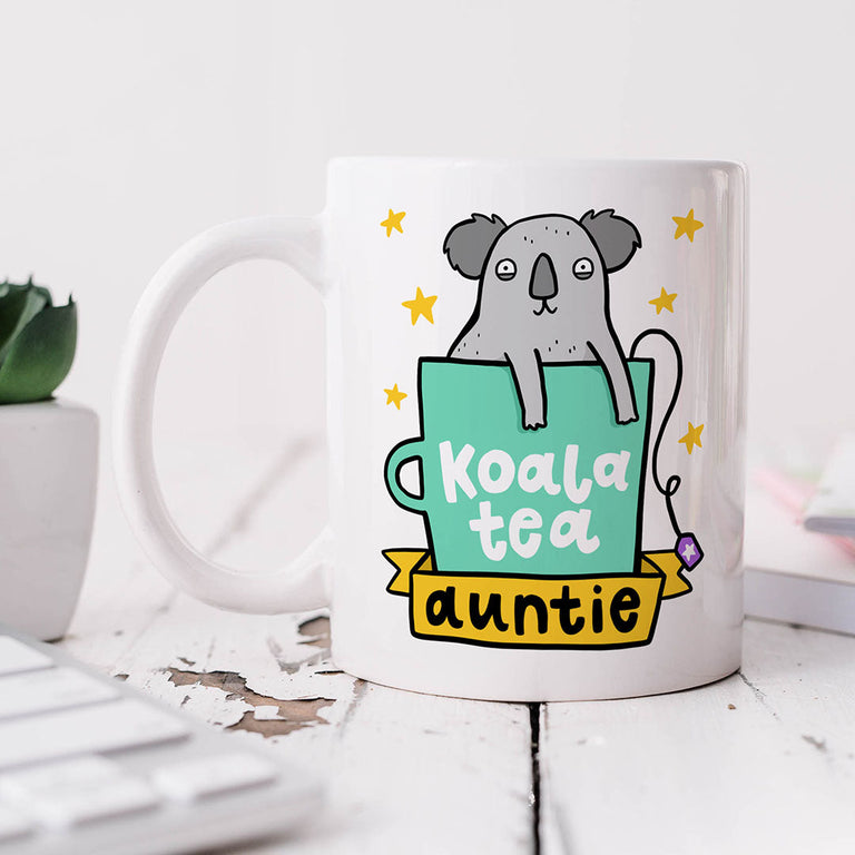 Personalised Mug - Auntie Koala Tea
