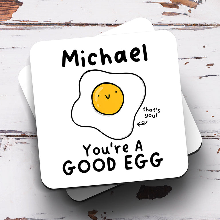 Personalised Coaster - You're A Good Egg