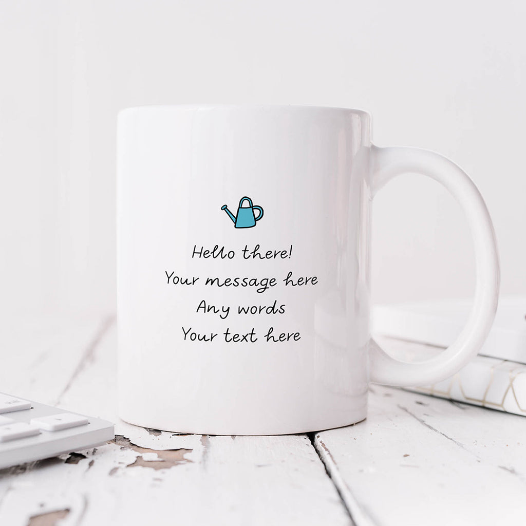 Personalised Mug - Allotment Thinking About