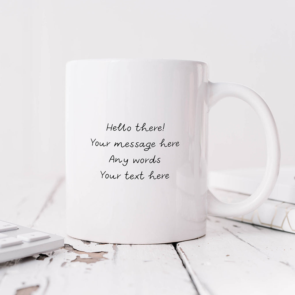 Personalised Mug - Guitar Thinking About