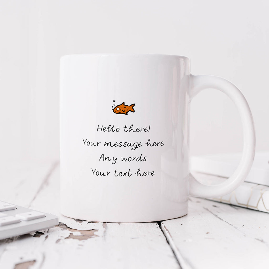 Personalised Mug - Fishing Thinking About