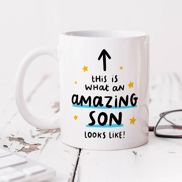 Personalised Mug - Son Looks Like