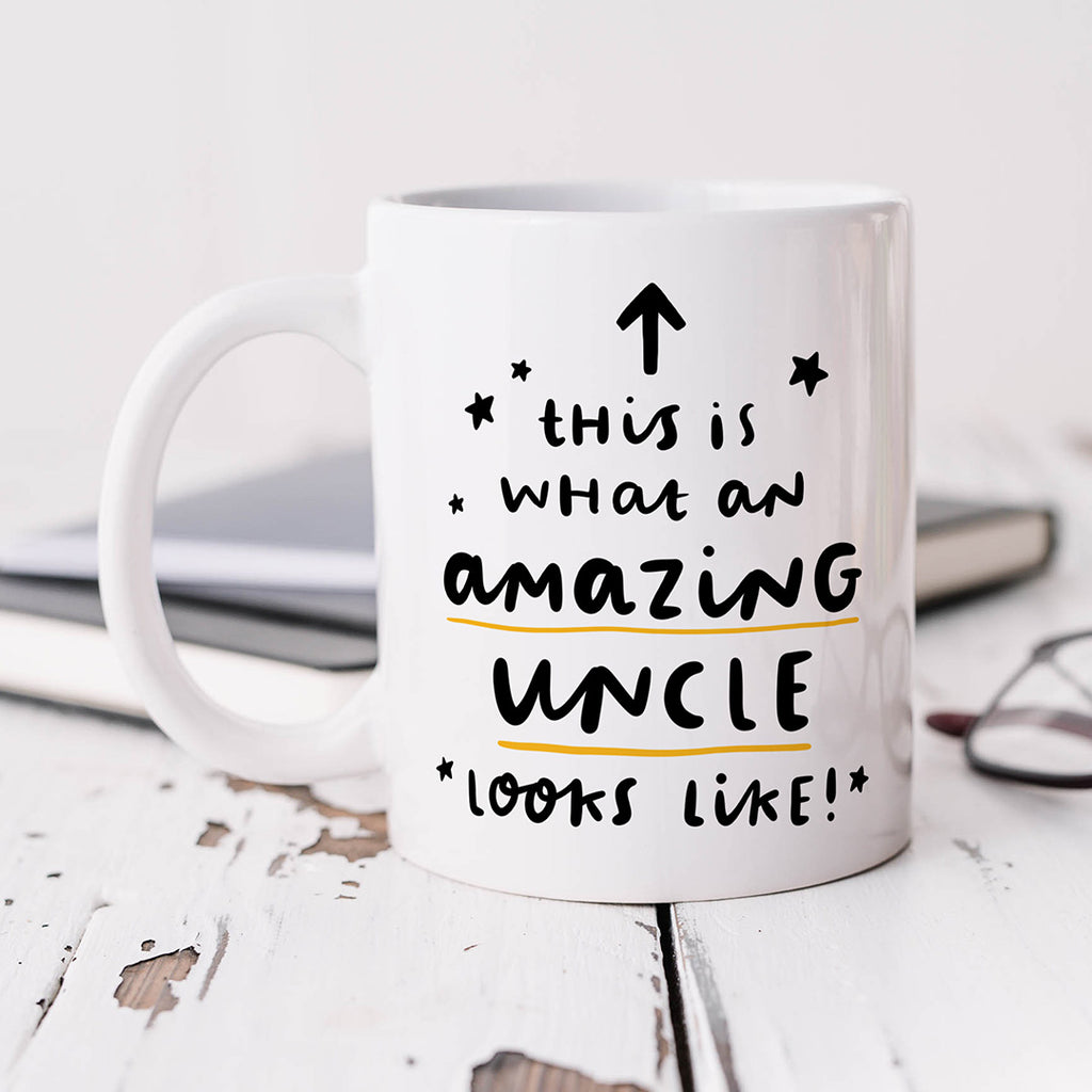 Personalised Mug - Uncle Looks Like