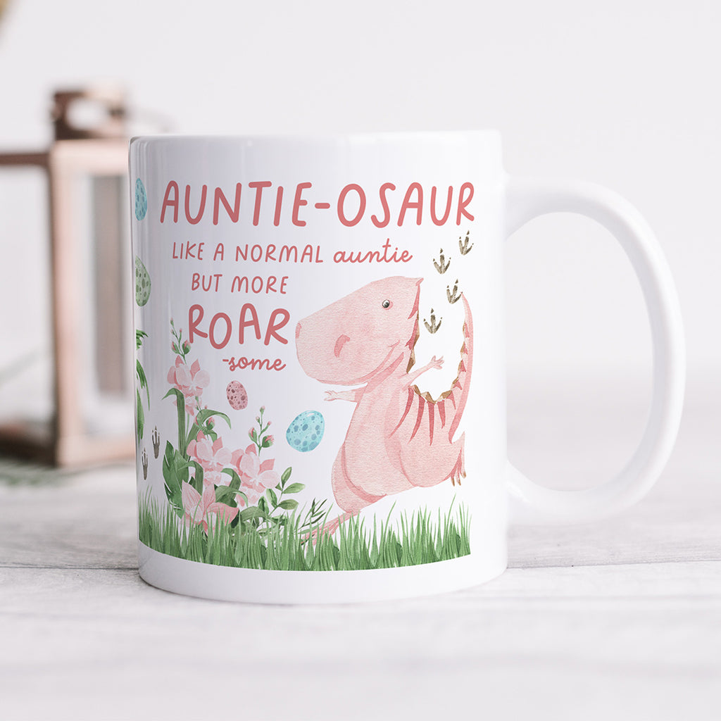 Personalised Mug - Auntie-osaur