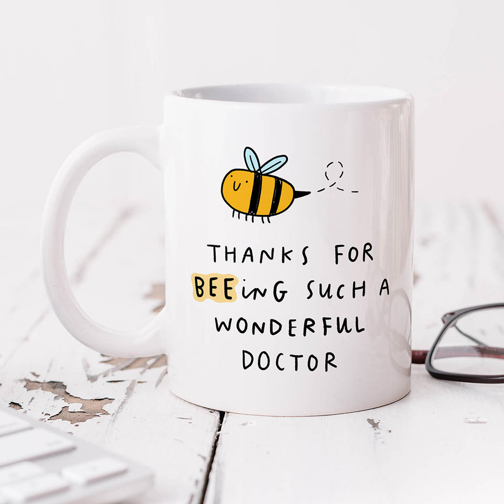 Personalised Mug - Doctor Beeing Wonderful