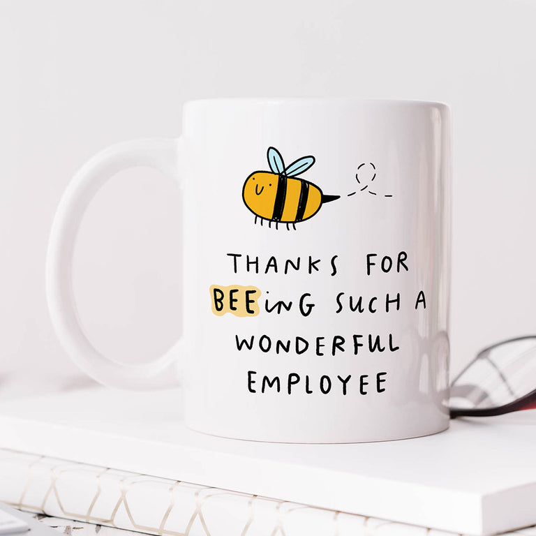 Personalised Mug - Employee Beeing Wonderful