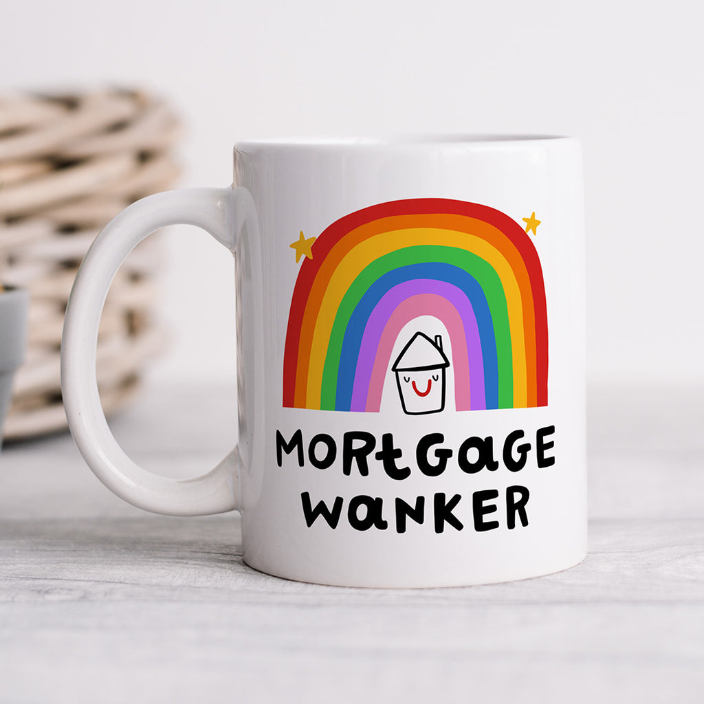 Personalised Mug - Mortgage Wanker