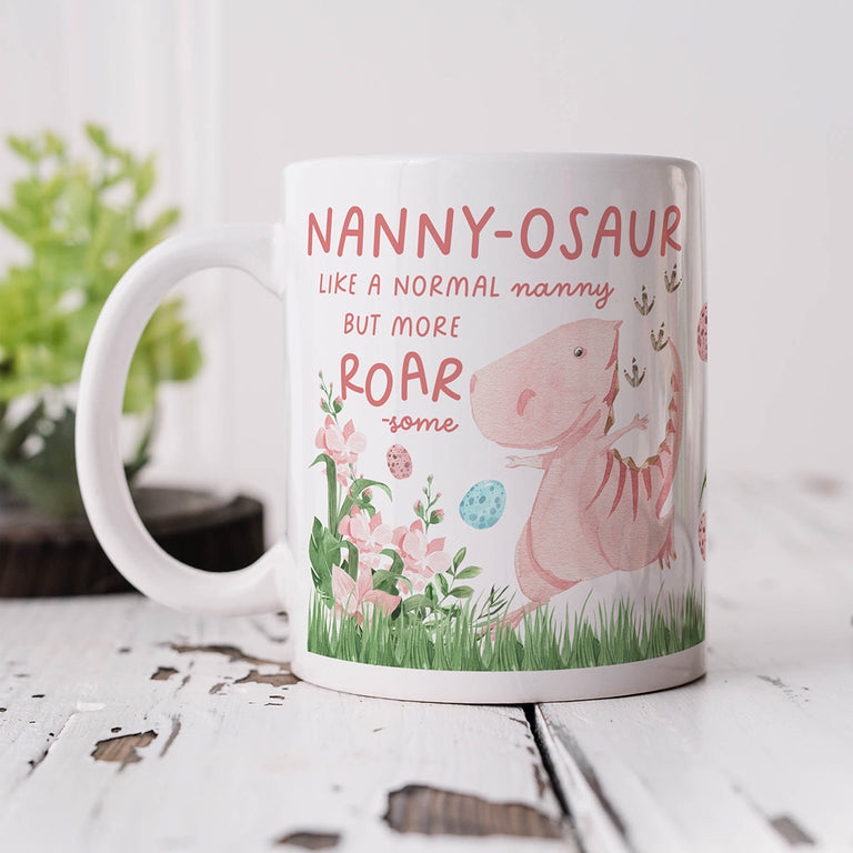 Personalised Mug - Nanny-osaur