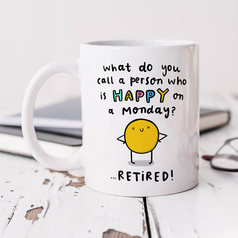 Personalised Mug - Happy On Monday
