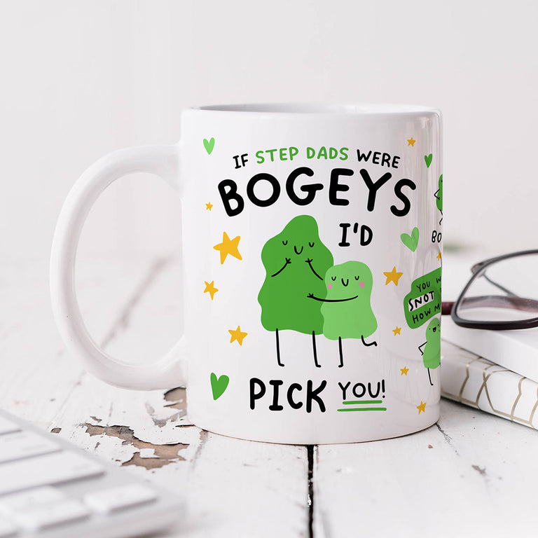 Step Dad Bogeys Mug