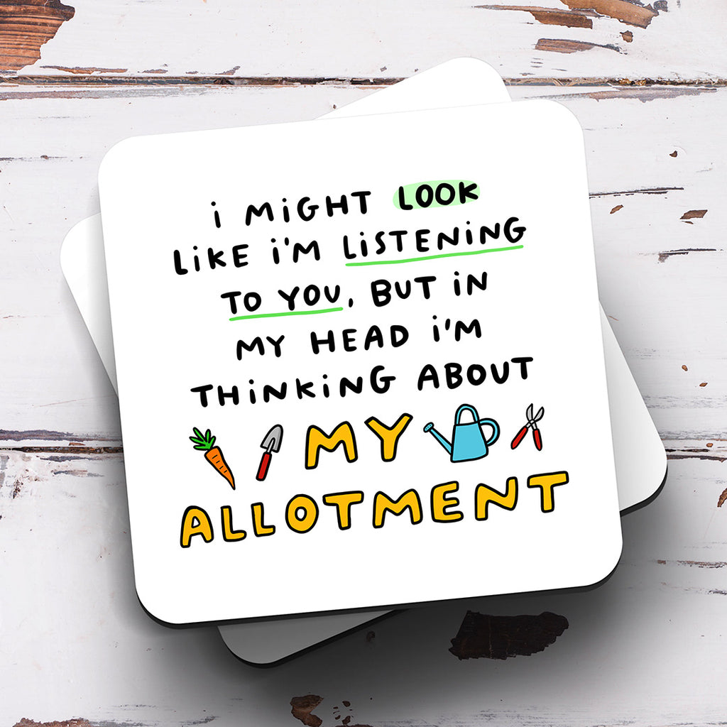 Personalised Mug - Allotment Thinking About