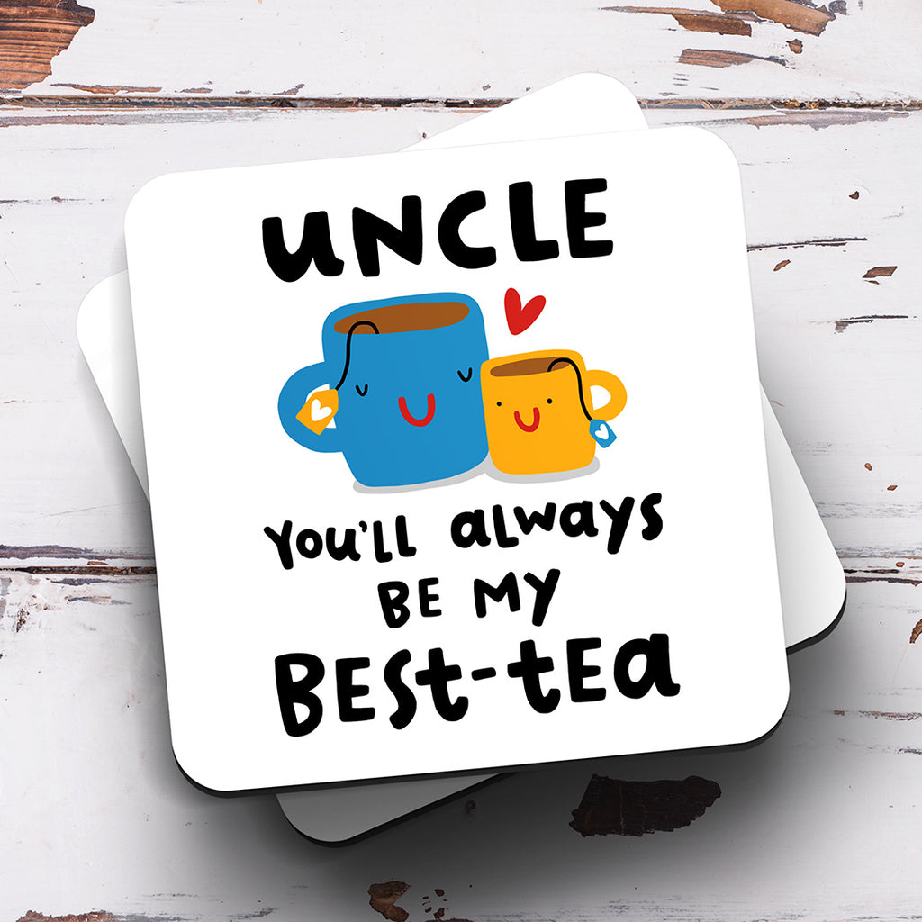 Uncle My Best-Tea Coaster