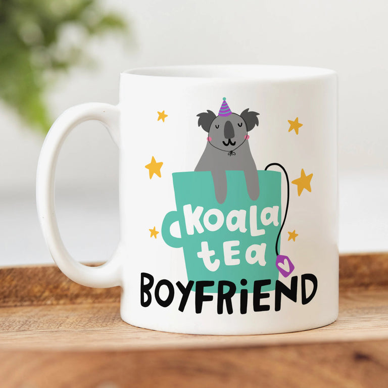Personalised Mug - Boyfriend Koala Tea