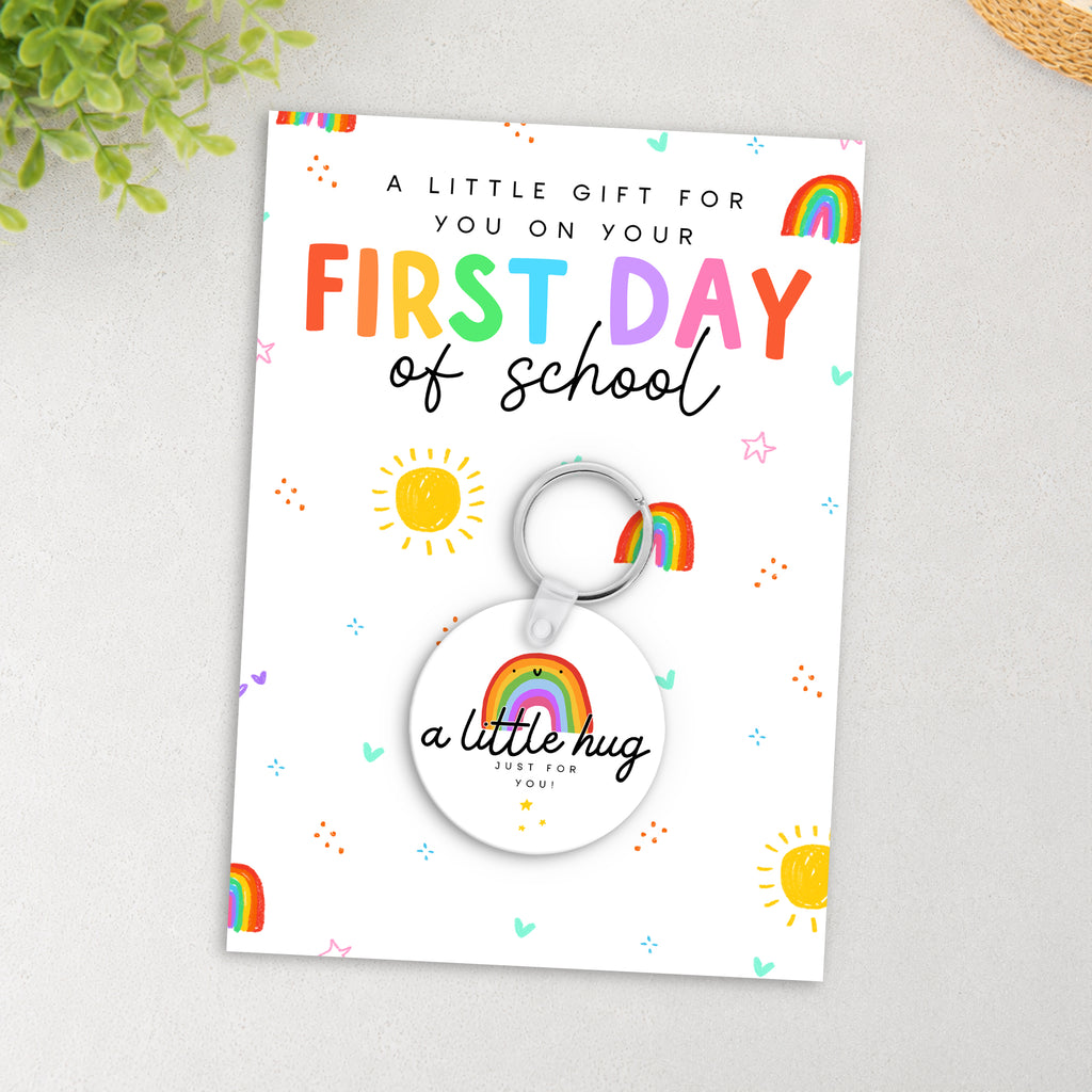 First Day of School Keyring - A Little Hug