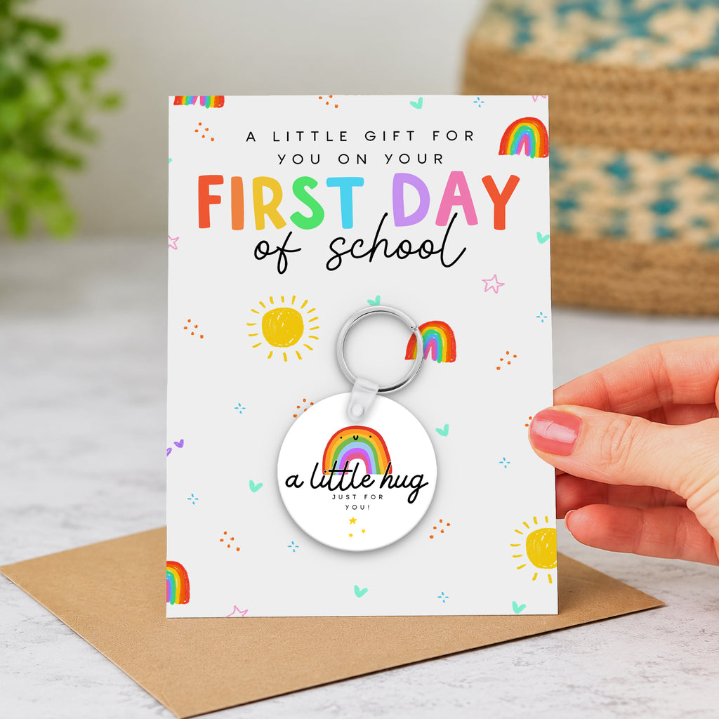 First Day of School Keyring - A Little Hug