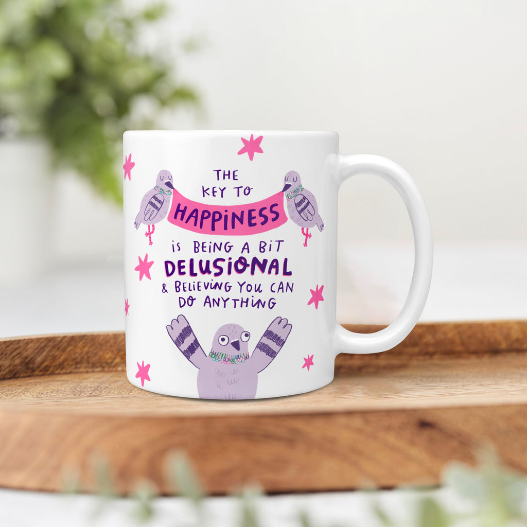 Delusional Pigeon Mug