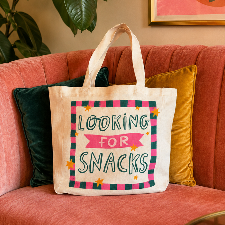 Looking For Snacks XL Tote Bag
