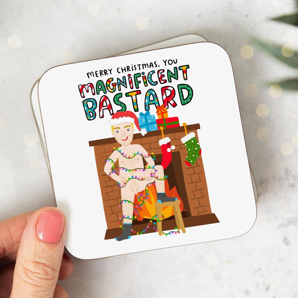Magnificent Bastard Personalised Christmas Mug