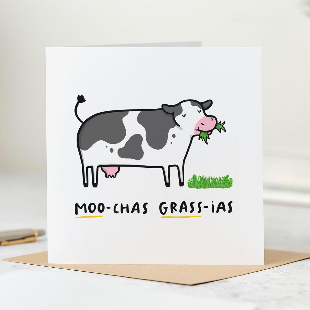 Fun Thank You Card Pack | Bundle of 5 Greeting Cards | Appreciation, For Friend, Teacher, Colleague, Nurse, Doctor