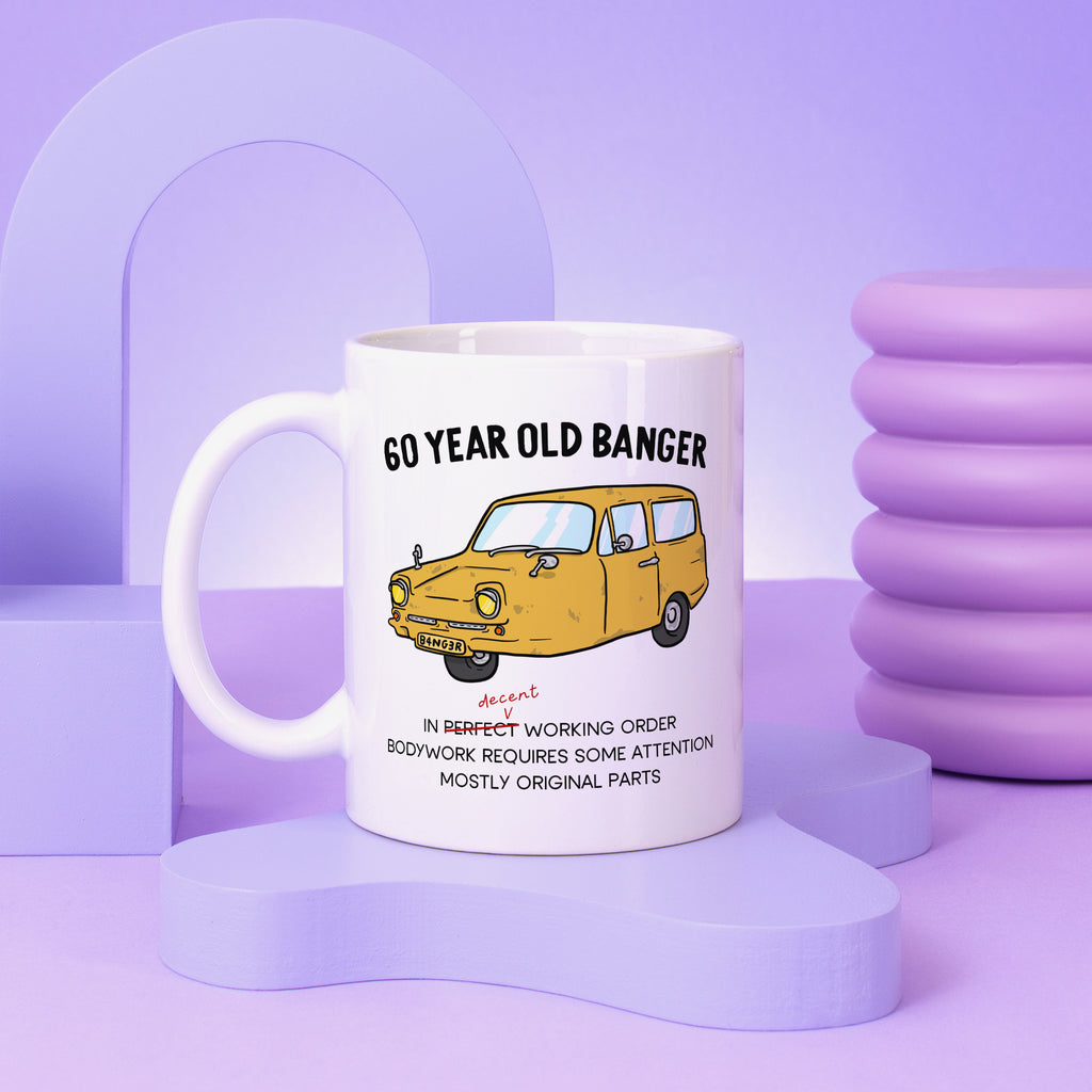 60 Year Old Banger Mug