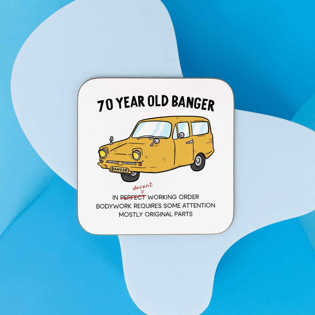 70 Year Old Banger Mug